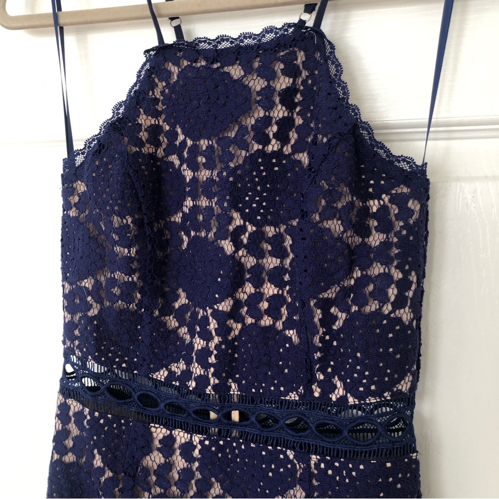 Honey Punch Lace Midi Dress - Picture 3 of 11